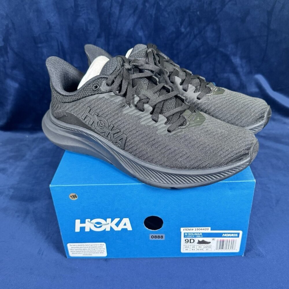 Size 9 - Hoka One One Solimar Triple Black 0888